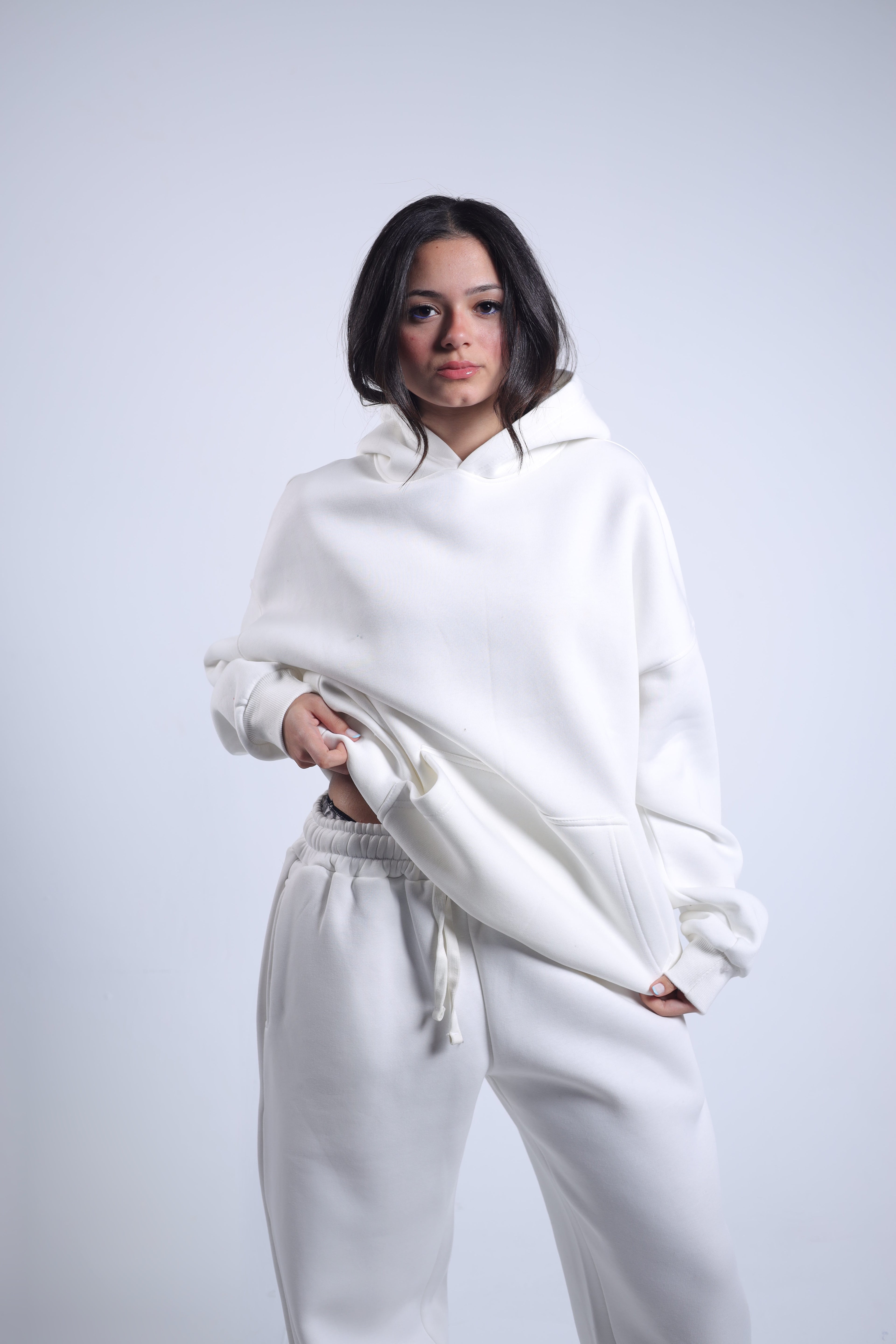Oversized Hoodie - White