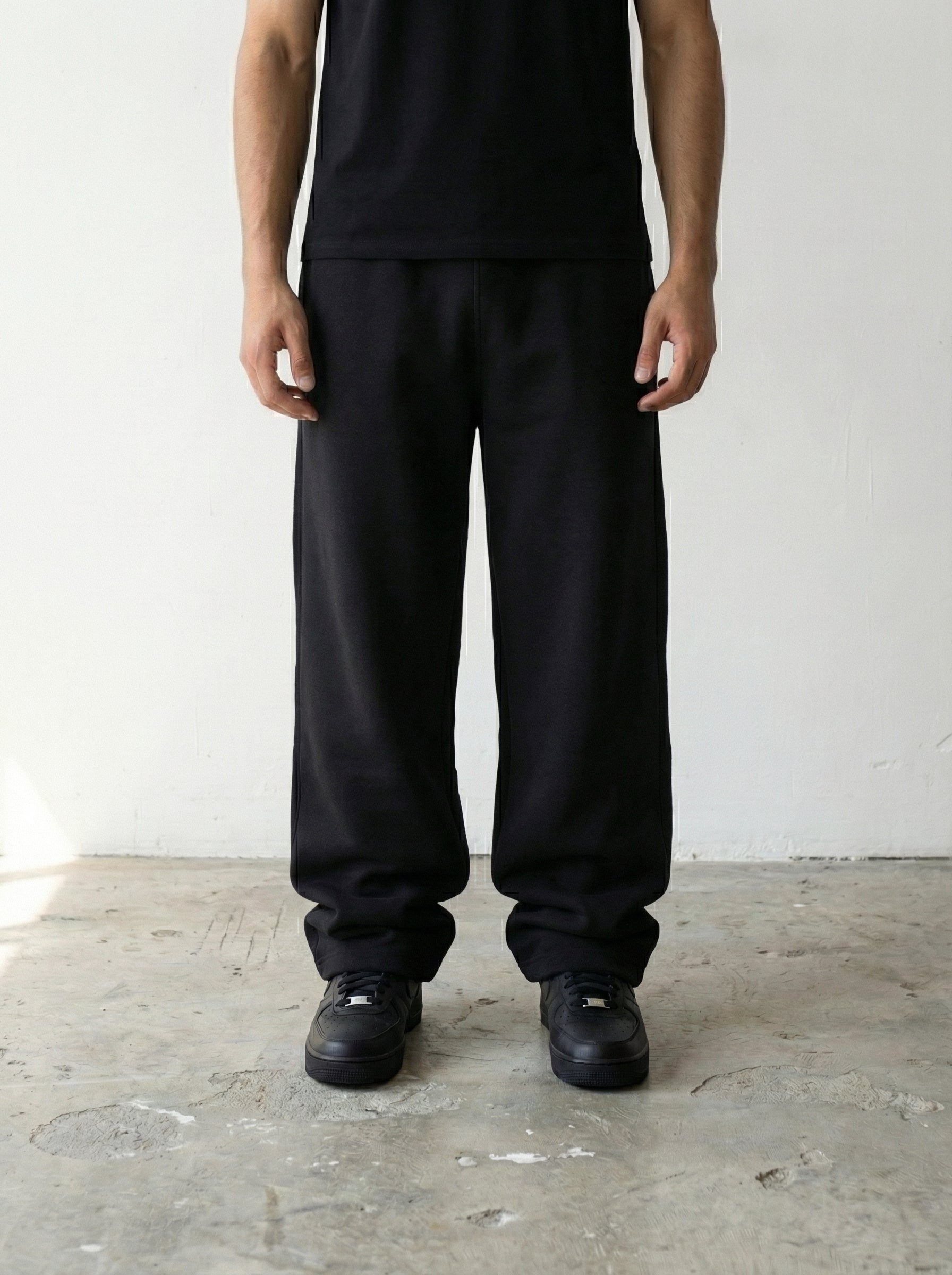 Baggy Sweat pants - Black