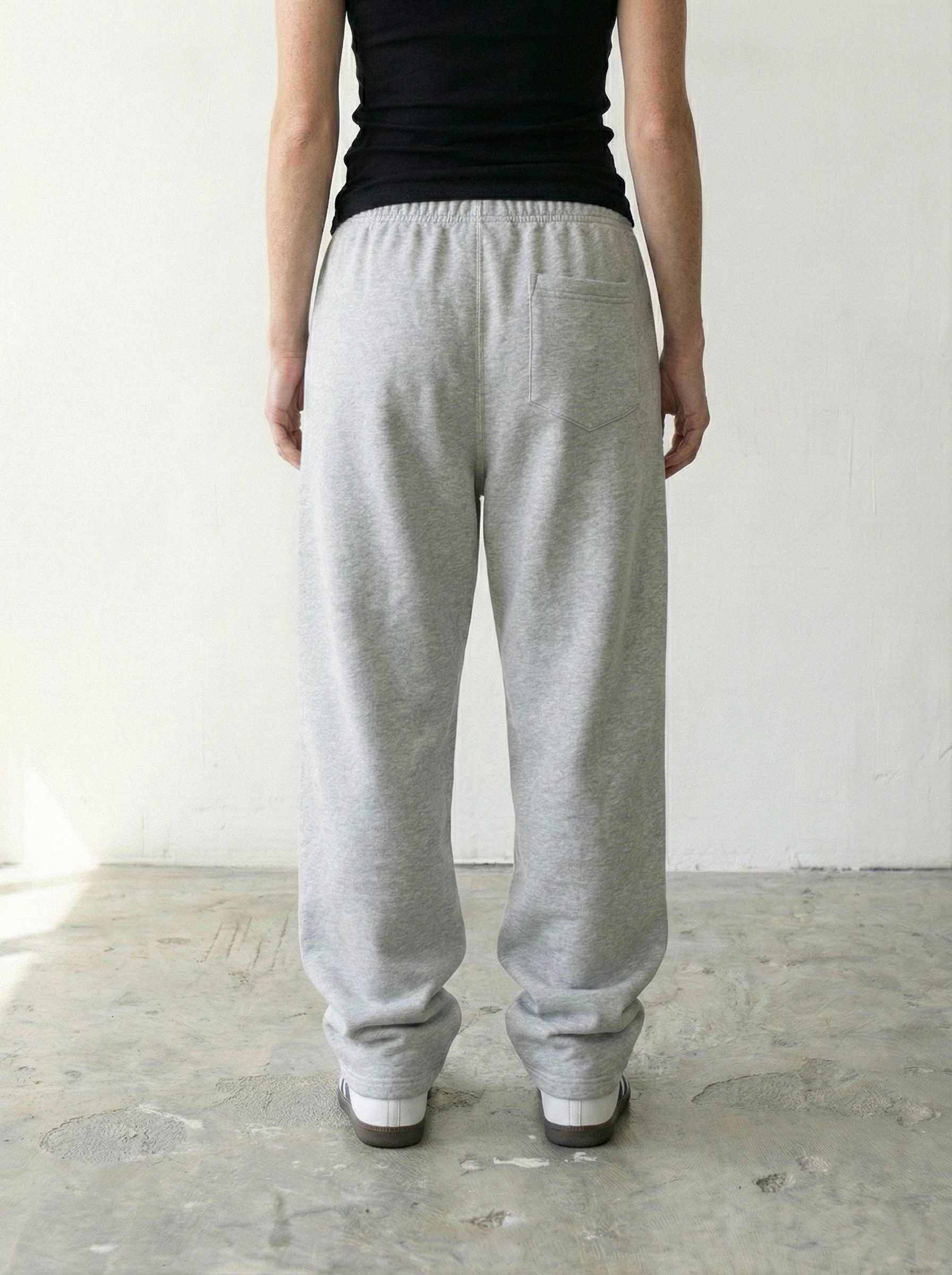Baggy Sweat pants - Ash Gery