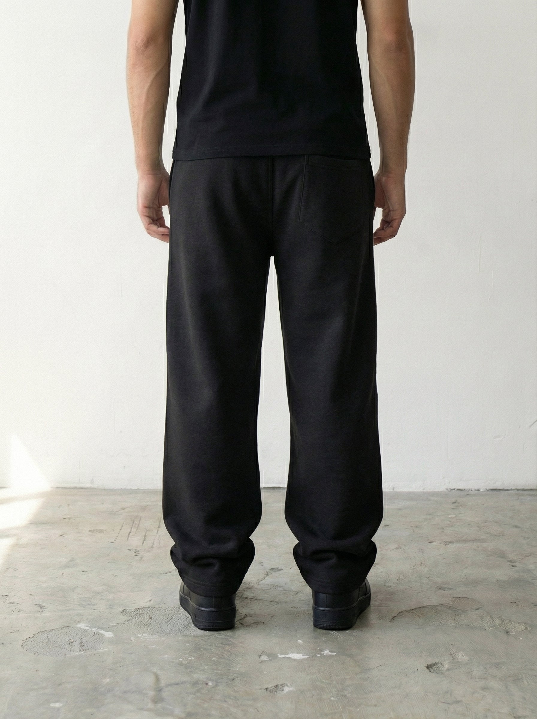Baggy Sweat pants - Black