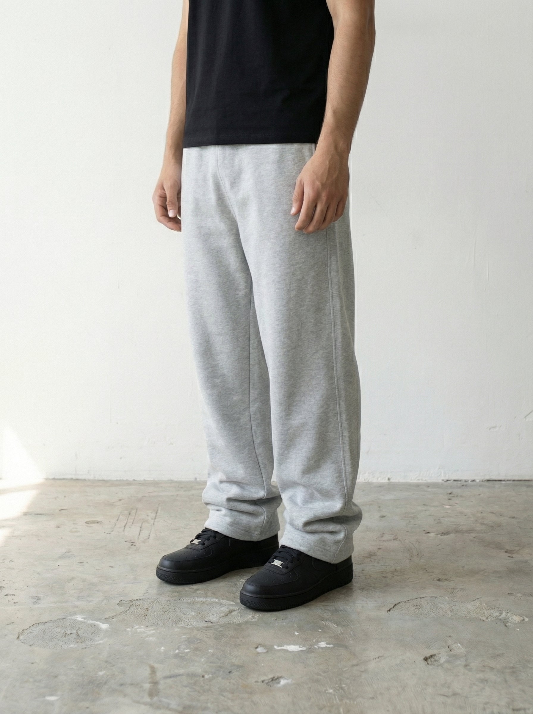 Baggy Sweat pants - Ash Gery