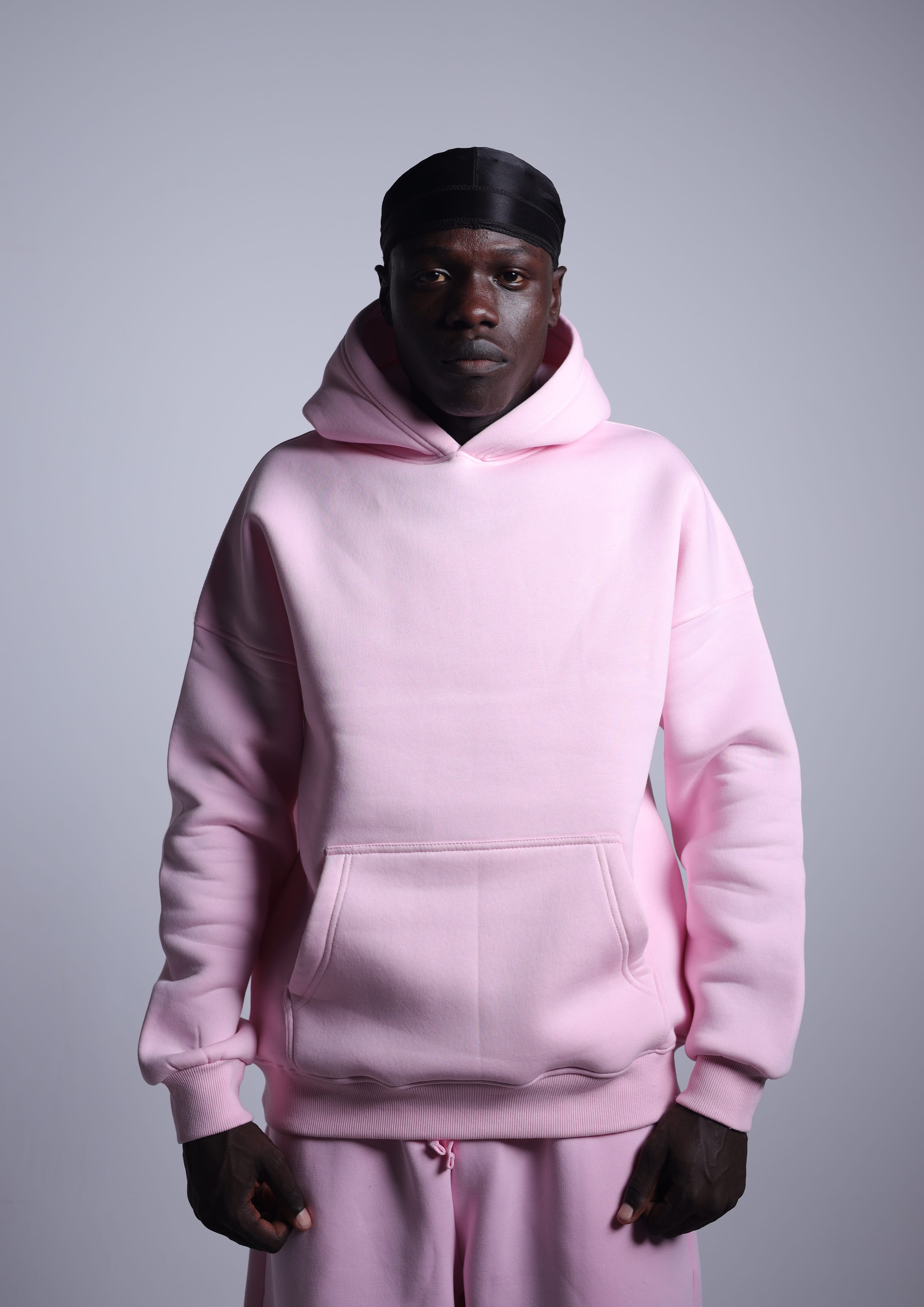 Oversized Hoodie - Pink light