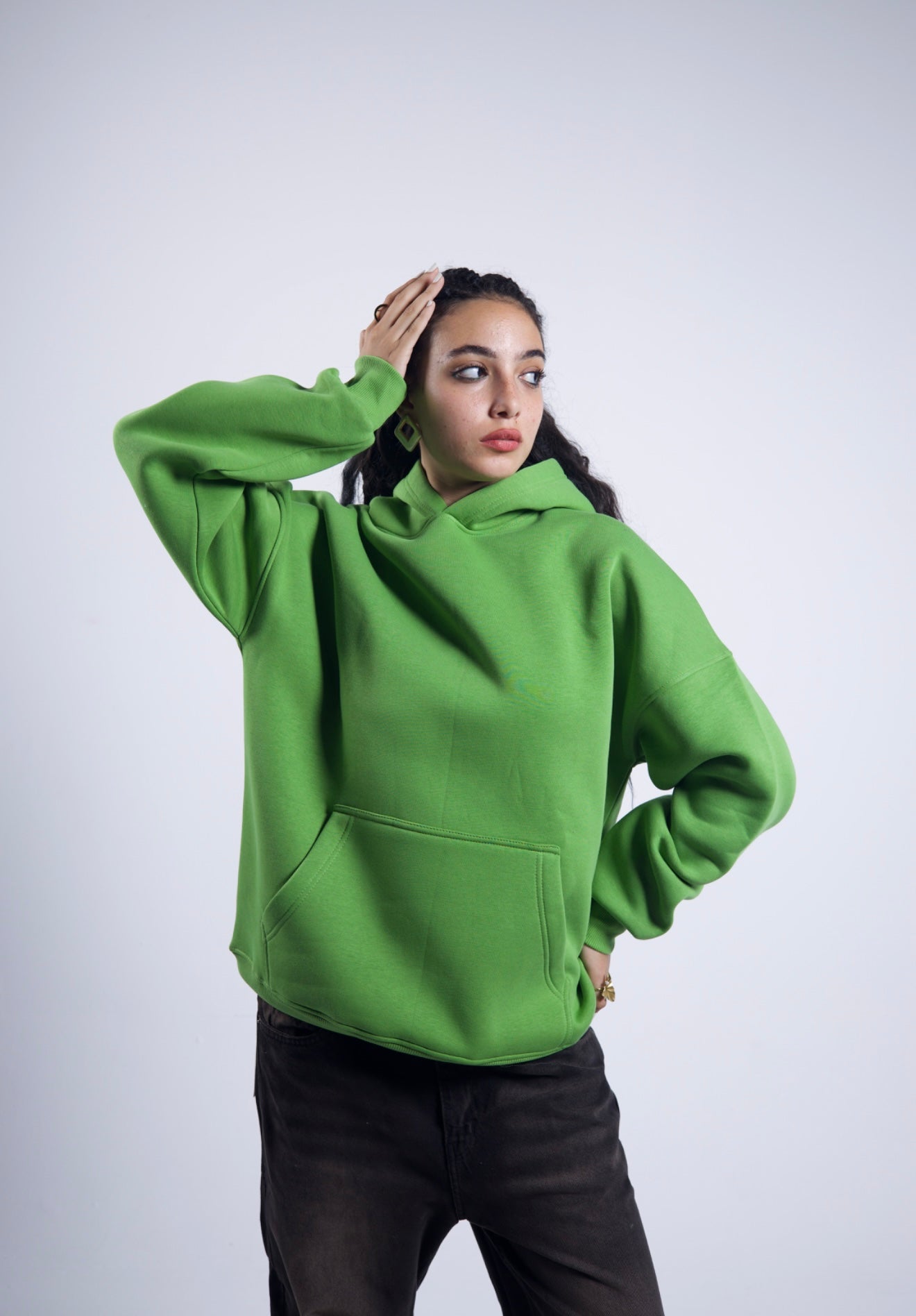 Oversized Hoodie - Green