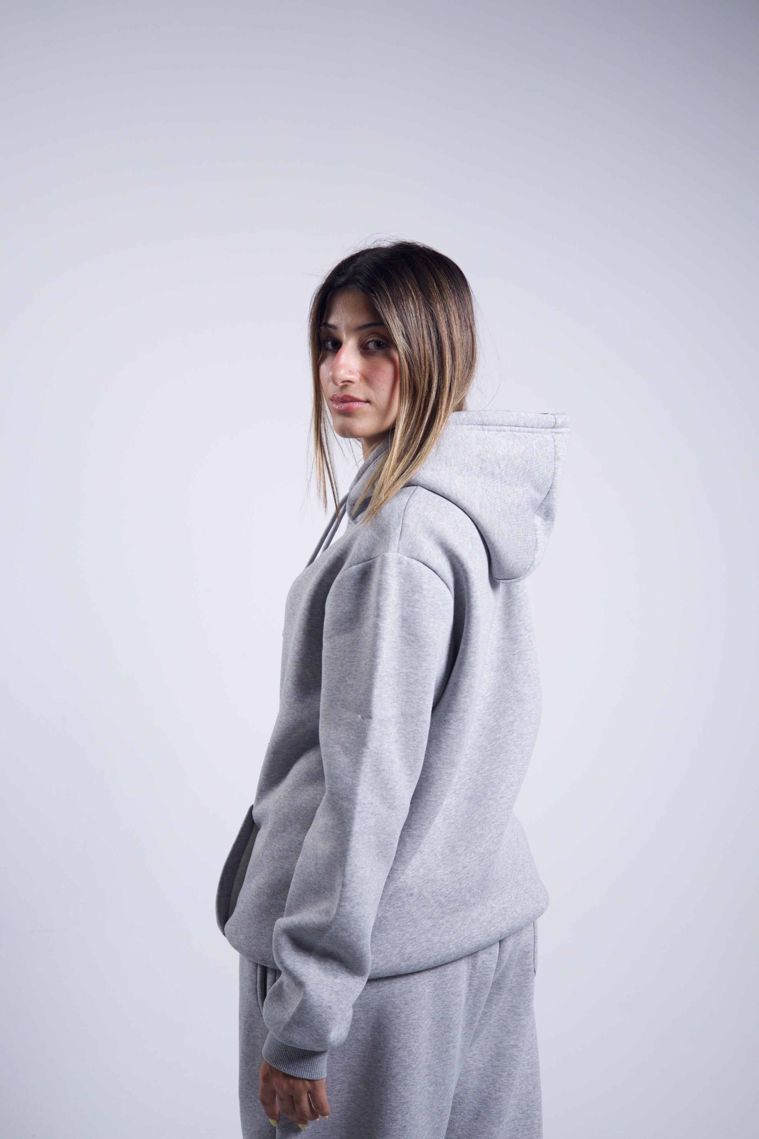 Oversized Hoodie - Ash Grey