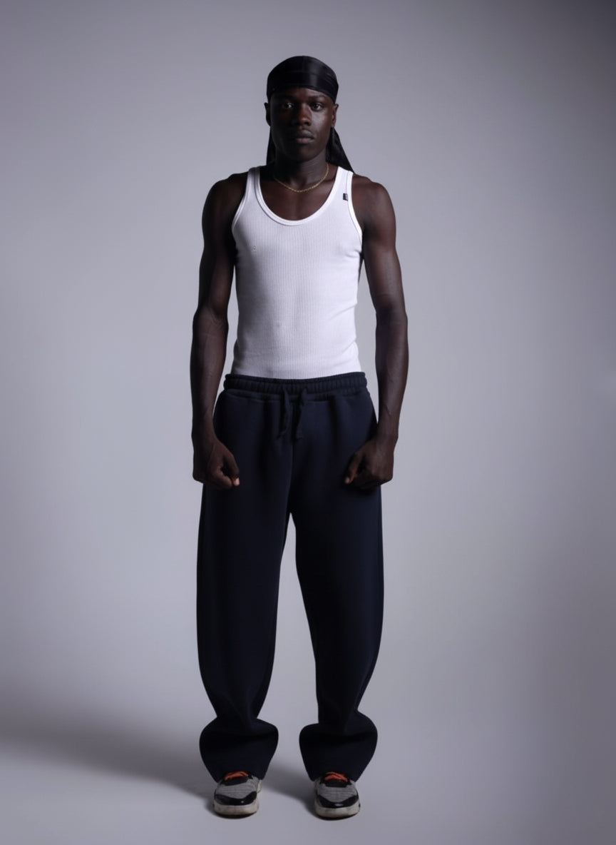 Sweatpants - Navy blue