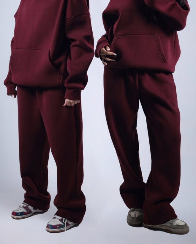Sweatpants - Burgundy