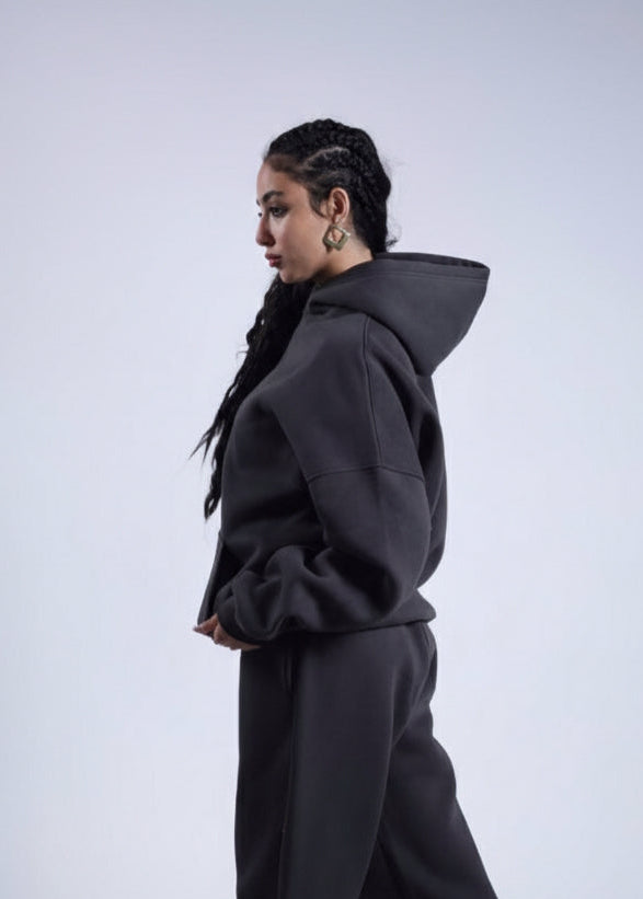 Oversized Hoodie - Dark Grey