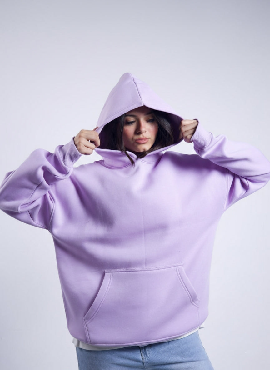 Oversized Hoodie - Lavender