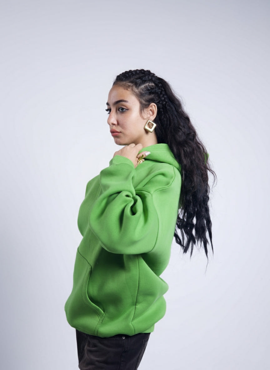 Oversized Hoodie - Green