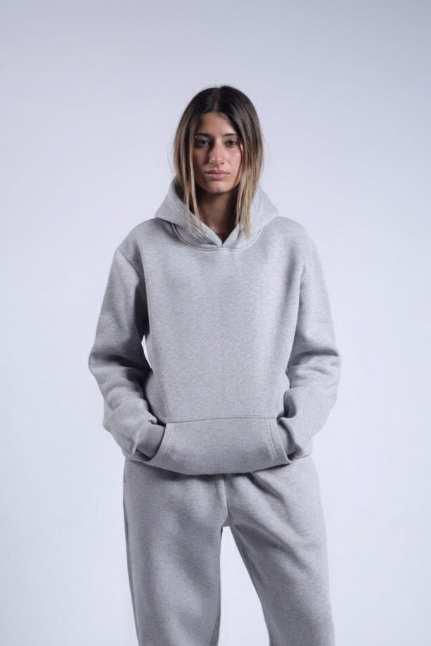 Oversized Hoodie - Ash Grey