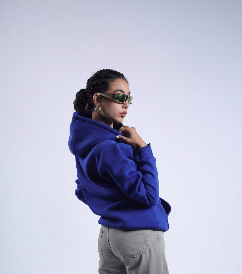 Oversized Hoodie - Blue