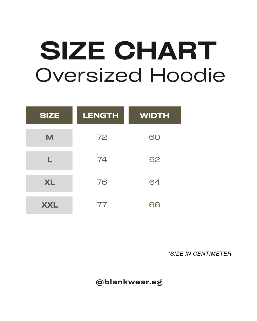 Oversized Hoodie -Black